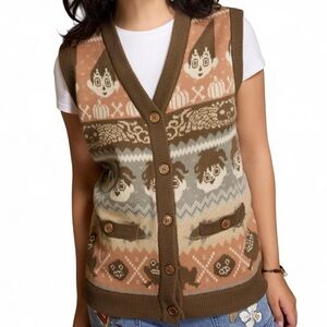 Over The Garden Wall Wirt & Greg Fair Isle Sweater Vest